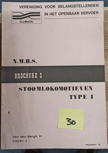 Stoomlok nmbs type sncb - nmbs, 1