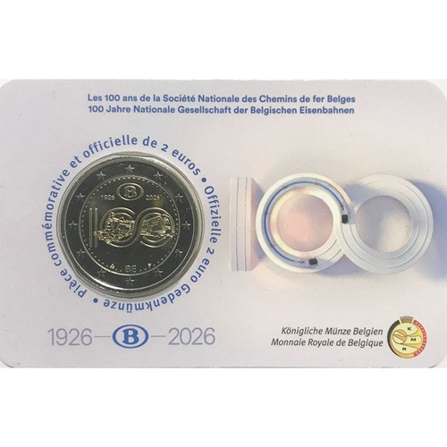 Euro belgio 2026 coincard - 2,